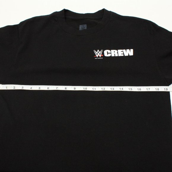 WWE Wrestlemania 2016 Crew T Shirt Black Medium Size - Picture 6 of 6